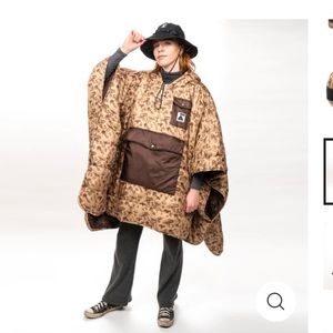 Poler Groomer Brown Poncho